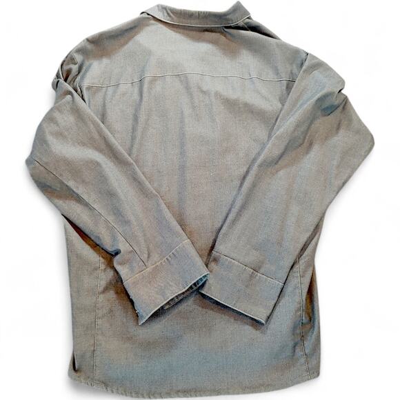 Clement Design Yuma Denim Chef Coat Jacket Long Sleeve Shirt Mens 5 3XL France - Picture 5 of 8